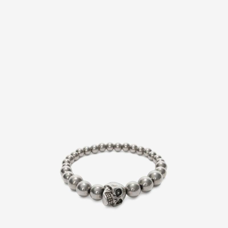 ALEXANDER MCQUEEN - Skull Multibeaded Bracelet - Item 554504J160Y0446